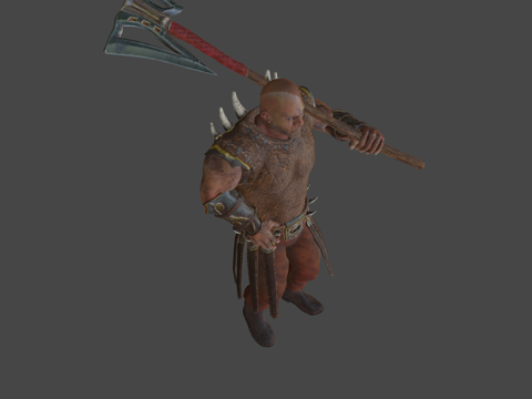  死亡猎手托克贝奥罗3d模型 