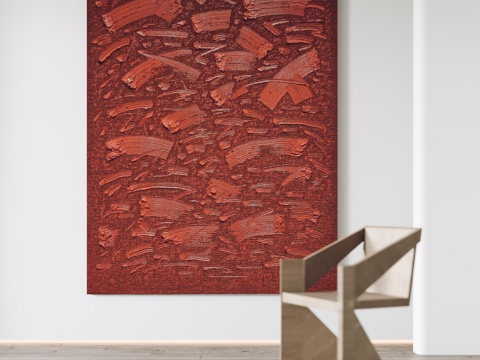  现代挂画 装饰画 客厅挂画 玄关挂画 书房挂画 单椅3d模型 