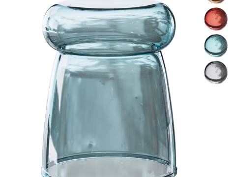  Vidrio餐桌 La Redoute3d模型 