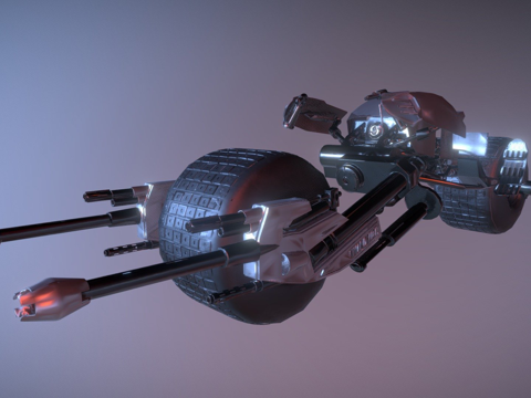  蝙蝠车蝙蝠侠3d模型 