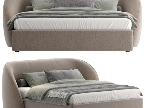  Dantonehome品牌Tess床3d模型 