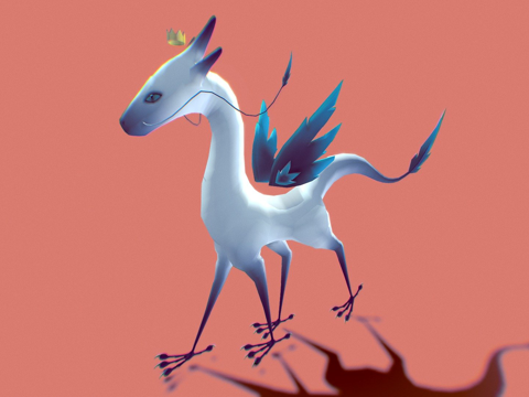  龙动画版3d模型 