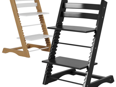  Tipitopic可调节凳3d模型 