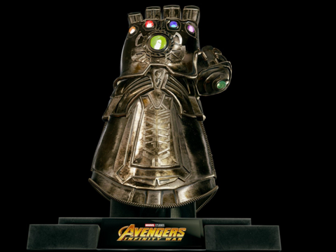  灭霸无限手套复仇者联盟无限战争3d模型 