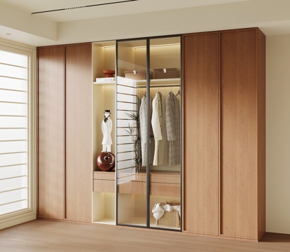 中古衣柜su模型