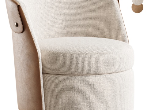  Flexform Ozzy扶手椅3d模型 