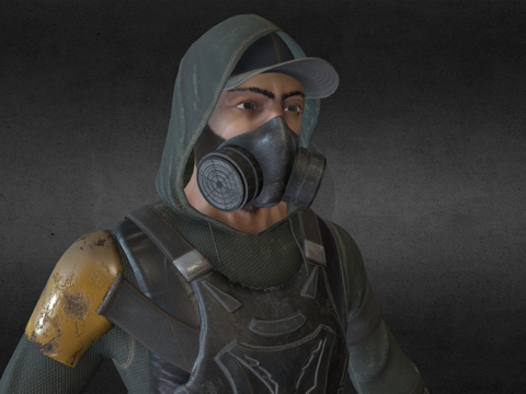  丹的战斗3d模型 