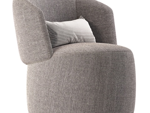  安巴拉扶手椅3d模型 