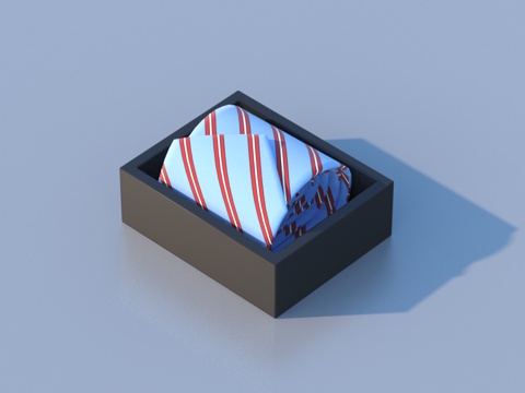  领带 服饰 生活用品3d模型 