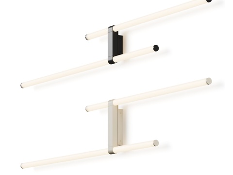  Axolight平行壁灯3d模型 