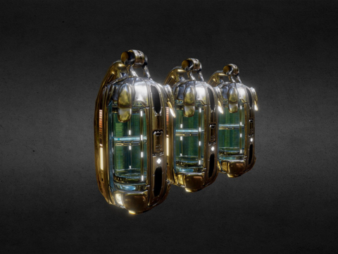  克隆打印机概念战魂Marc Gauvin3d模型 