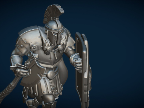  提图斯将军3d模型 