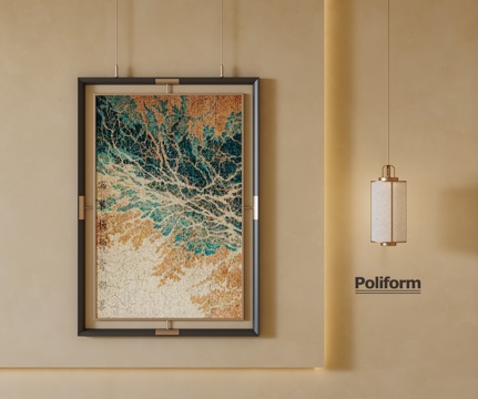  新中式挂画 装饰画 客厅挂画 玄关挂画 书房挂画 抽象挂画3d模型 