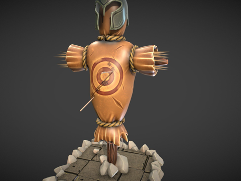  阿斯特里昂道具艺术训练假人3d模型 