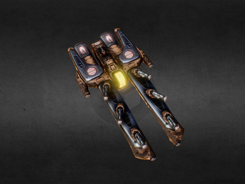  护手概念战魂Marc Gauvin3d模型 