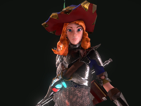  第二附魔师麦格雷戈3d模型 