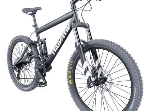  山地自行车3d模型 