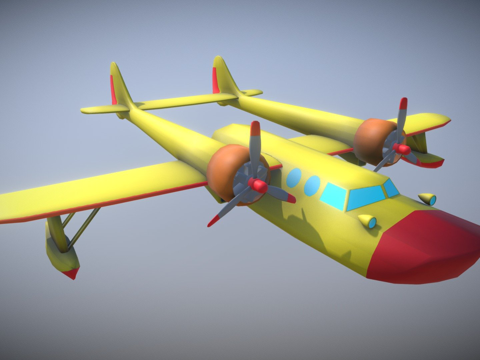  康翼L16海鸭救援先锋3d模型 