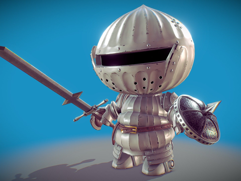  粉丝艺术黑暗之魂迷你西格迈尔3d模型 