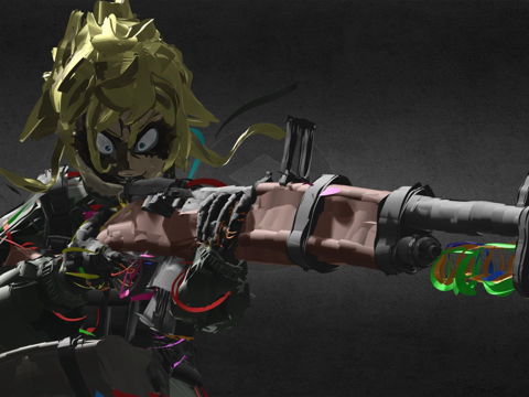  邪恶的谭雅阶段01coolpainter3d模型 