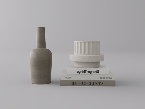 饰品摆件su模型