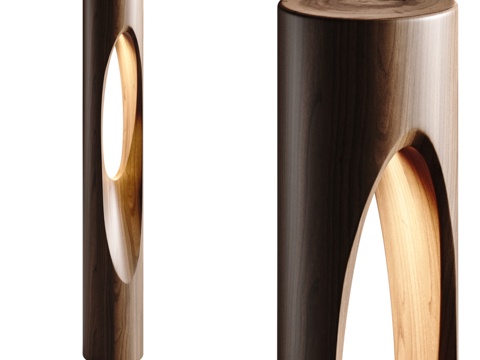  Scoop LED路灯柱3d模型 