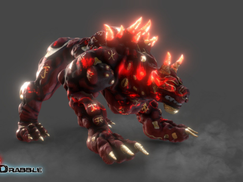  东方神明3d模型 