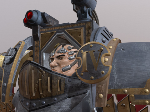  佩图拉博半身像3d模型 