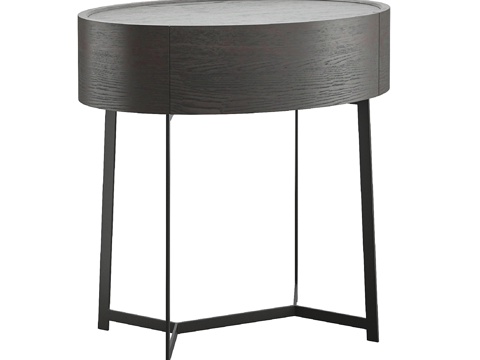  北欧简约床头柜 床头柜 简约床头柜 木质床头柜 柜子3d模型 