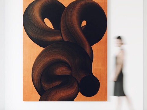  现代挂画 装饰画 客厅挂画 玄关挂画 书房挂画 抽象挂画3d模型 