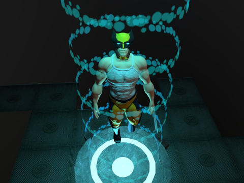  金刚狼约翰尼鲁梅利奥蒂斯3d模型 