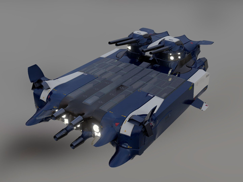  程序化硬表面建模测试9.763d模型 