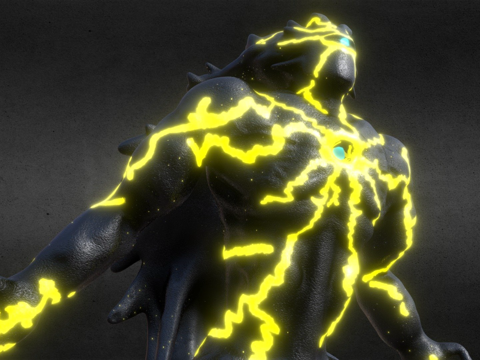  波罗斯领主最终形态3d模型 