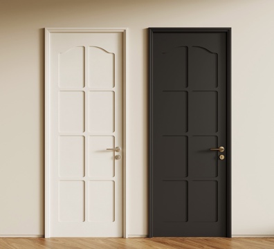  法式复古单开门3d模型 