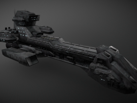  星际之门普罗米修斯号BC3033d模型 