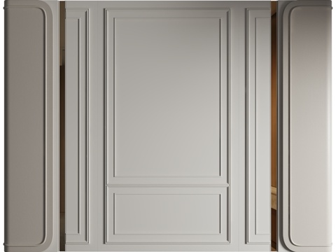  装饰墙板4963d模型 