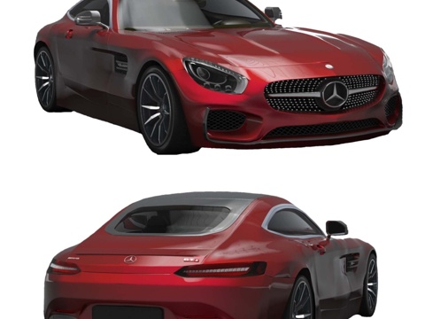  梅赛德斯-奔驰AMG GTs3d模型 