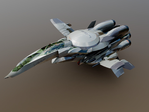  程序化硬表面建模测试10.0323d模型 