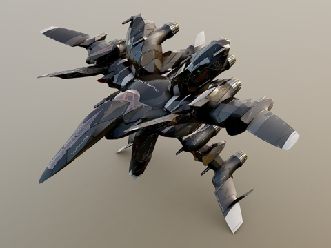  程序化硬表面建模测试10.0373d模型 