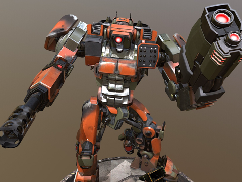  机甲守护者Mark233d模型 