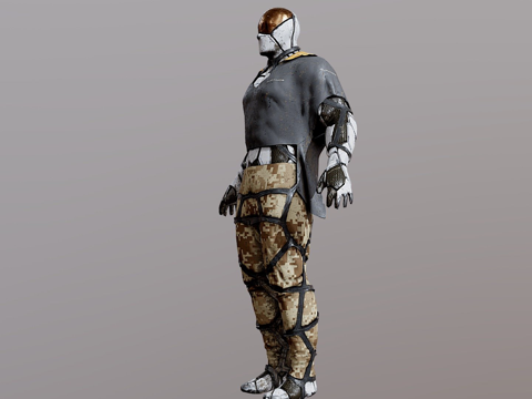  程序化硬表面建模测试10.0393d模型 