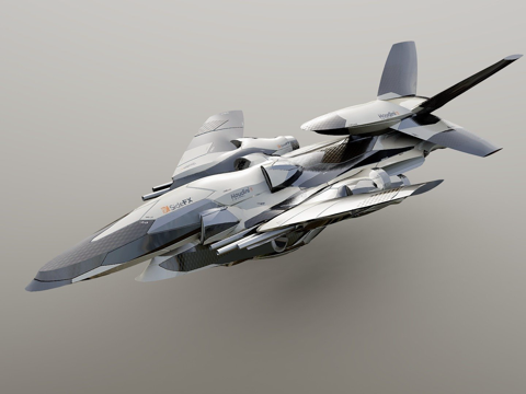  程序化硬表面建模测试10.0263d模型 