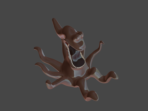  克拉肯精灵旅社怪物酒店3d模型 