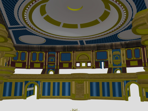  游乐时光剧院地图3d模型 