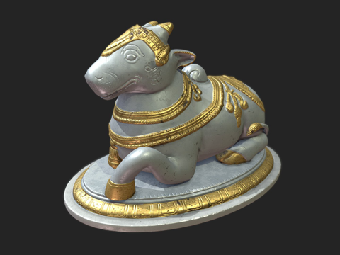  南迪神牛3d模型 