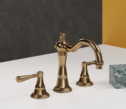 法式复古水龙头su模型