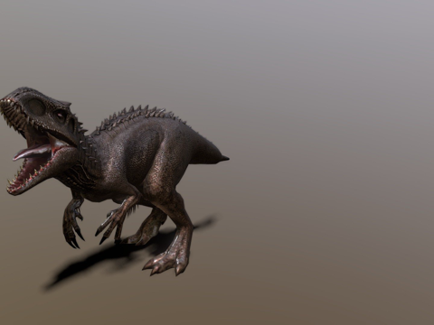  暴虐霸王龙3d模型 