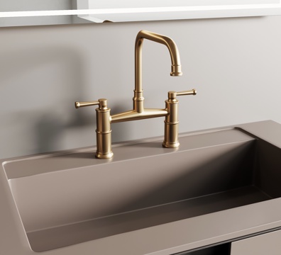  法式复古水龙头3d模型 