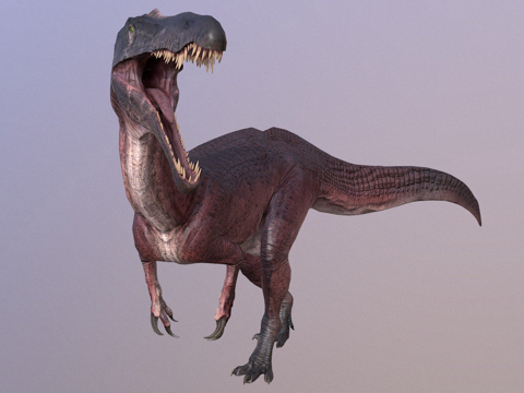  更新岛屿似鳄龙精确版3d模型 