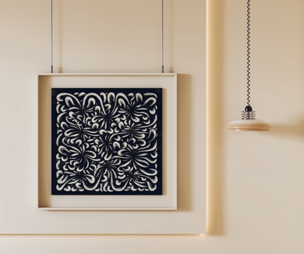  现代挂画 装饰画 客厅挂画 玄关挂画 书房挂画 抽象挂画3d模型 